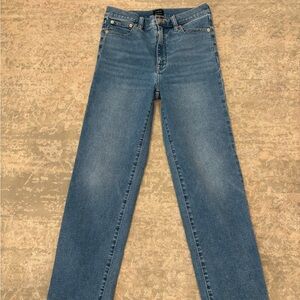 J. Crew Factory Stovepipe Jeans in Blue Denim